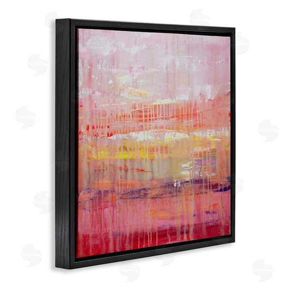 Stupell Industries Hilary Winfield | Dripping Paint On Pink Wall Art