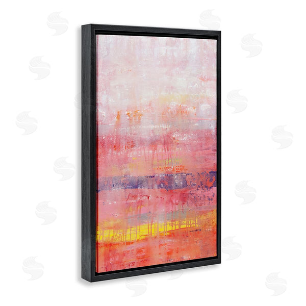 Stupell Industries Hilary Winfield | Modern Paint Drip On Pink