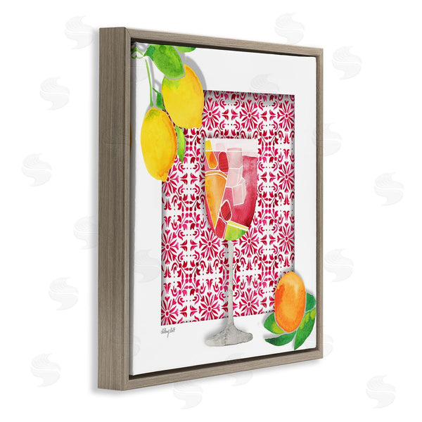 Stupell Industries Hillary Holt | Fruity Sangria Drink