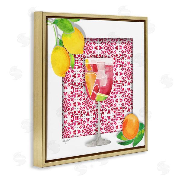 Stupell Industries Hillary Holt | Fruity Sangria Drink