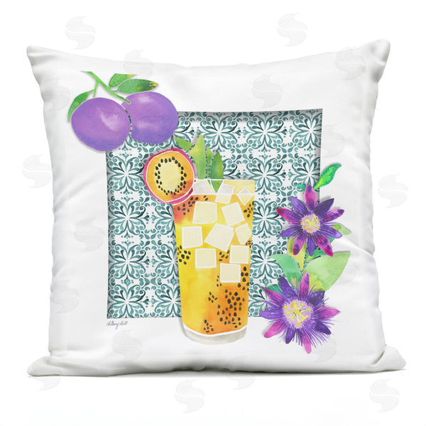 Stupell Industries Hillary Holt | Mediterranean Fruit Cocktail Printed Throw Pillow