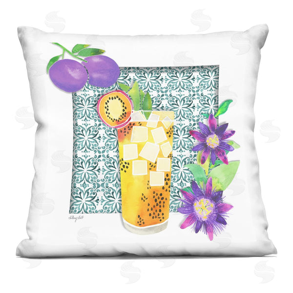 stupell industries Hillary Holt | Mediterranean Fruit Cocktail Printed Throw Pillow