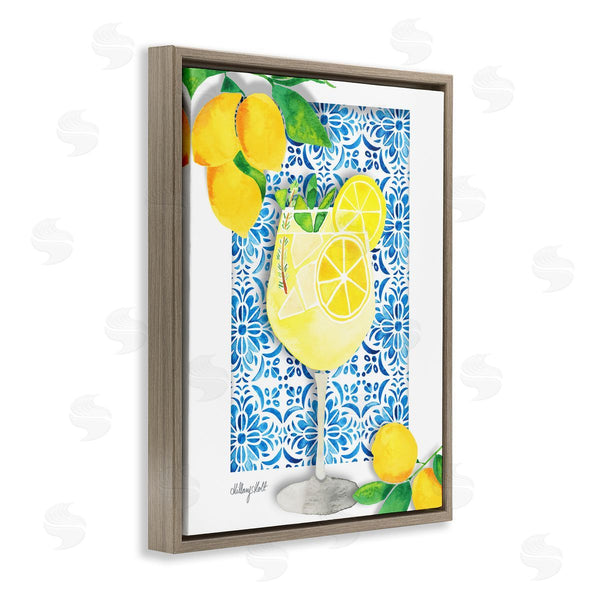 Stupell Industries Hillary Holt | Mediterranean Limoncello Drink
