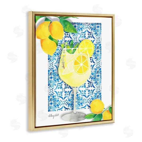 Stupell Industries Hillary Holt | Mediterranean Limoncello Drink
