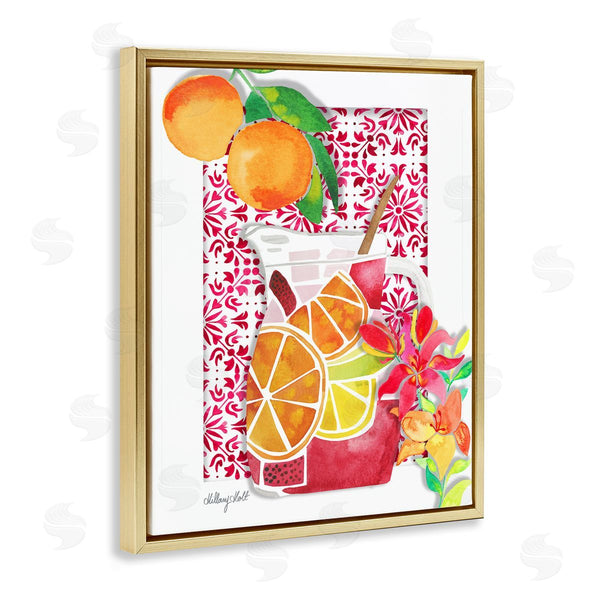 Stupell Industries Hillary Holt | Mediterranean Sangria Drink