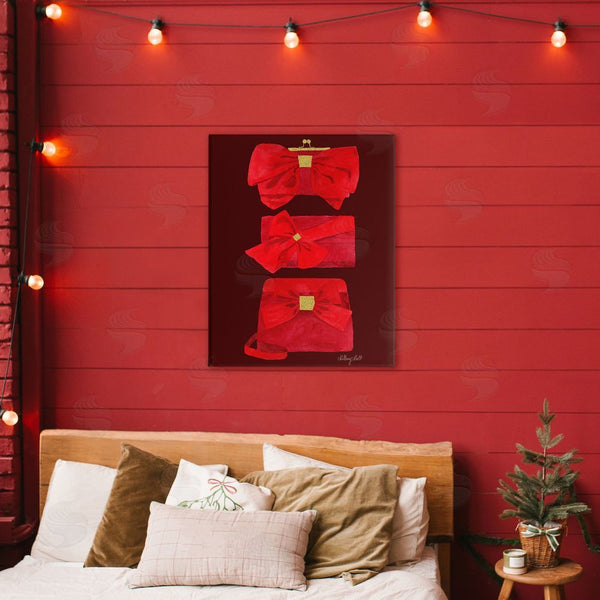 Stupell Industries Hillary Holt | Ruby Red Clutches Wall Art