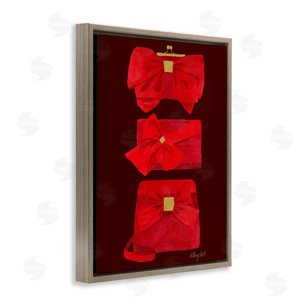 Stupell Industries Hillary Holt | Ruby Red Clutches Wall Art