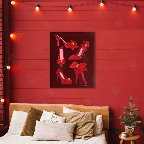 Stupell Industries Hillary Holt | Ruby Red Shoes Wall Art