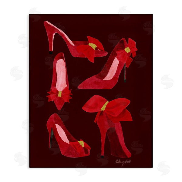 stupell industries Hillary Holt | Ruby Red Shoes Wall Art