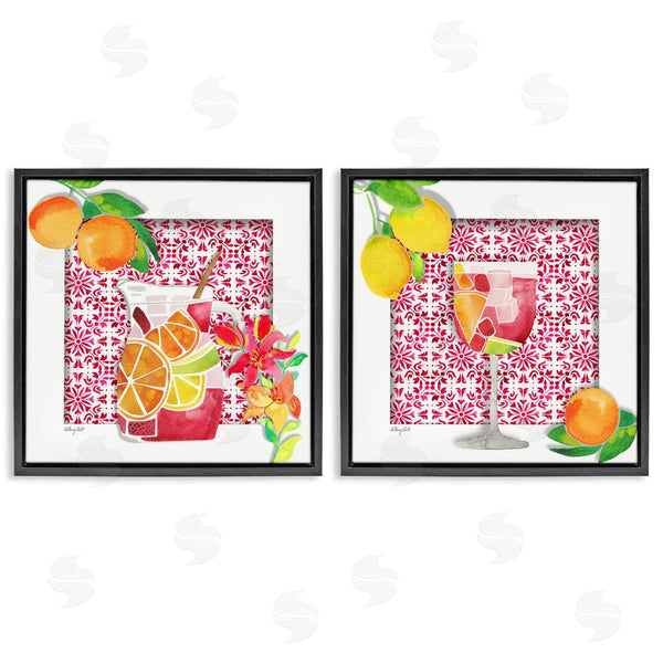 Stupell Industries Hillary Holt | Sangria Pitcher & Glass