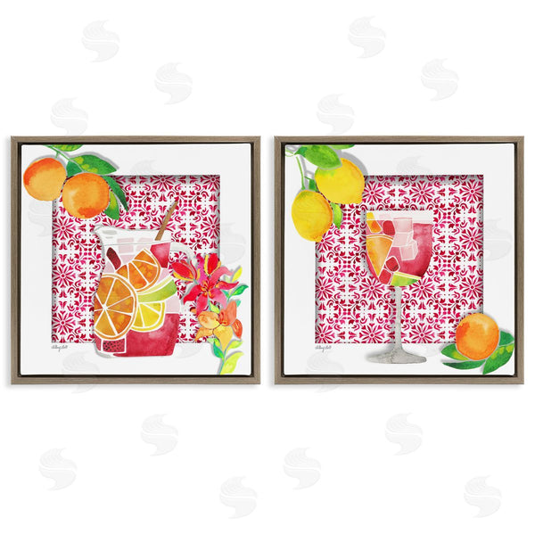 Stupell Industries Hillary Holt | Sangria Pitcher & Glass