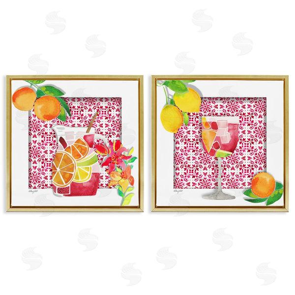 Stupell Industries Hillary Holt | Sangria Pitcher & Glass