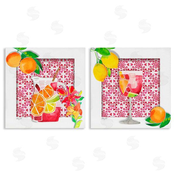 stupell industries Hillary Holt | Sangria Pitcher & Glass