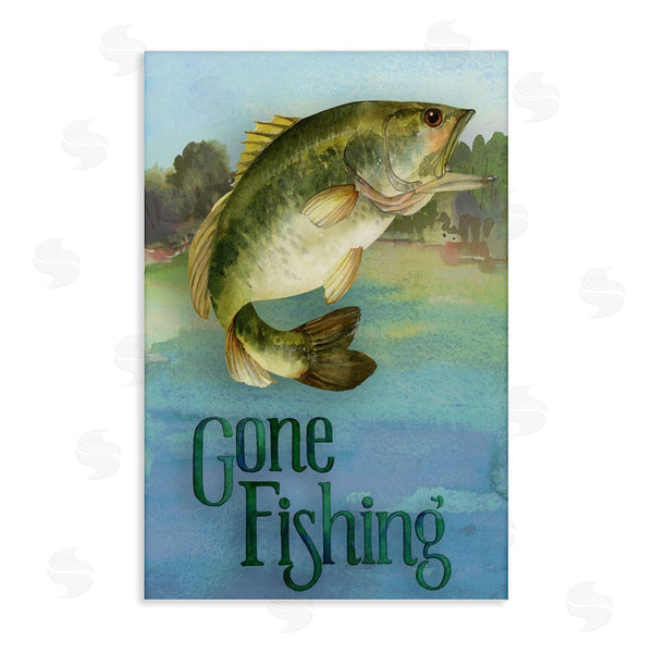stupell industries Holly Thomas Stein | Gone Fishing Motif