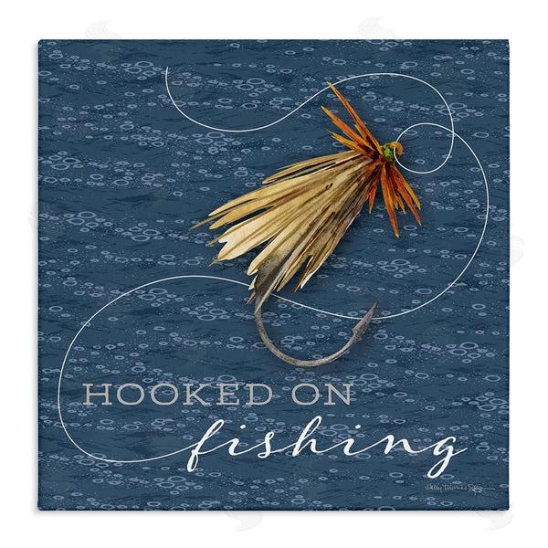 stupell industries Holly Thomas Stein | Hooked On Fishing Hobby