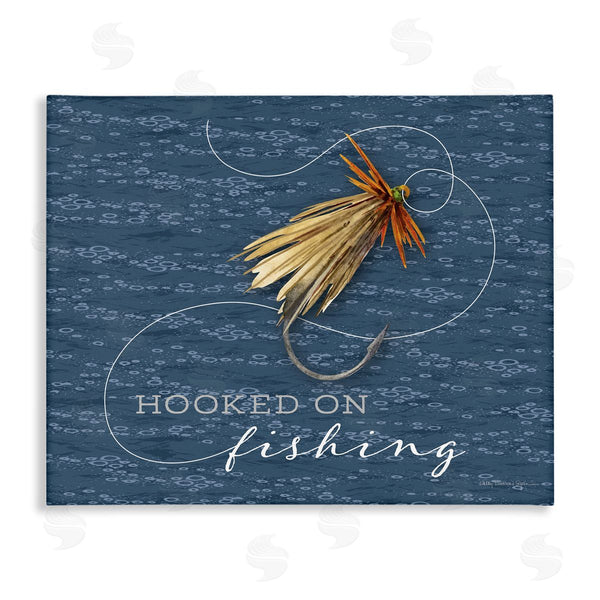 stupell industries Holly Thomas Stein | Hooked On Fishing