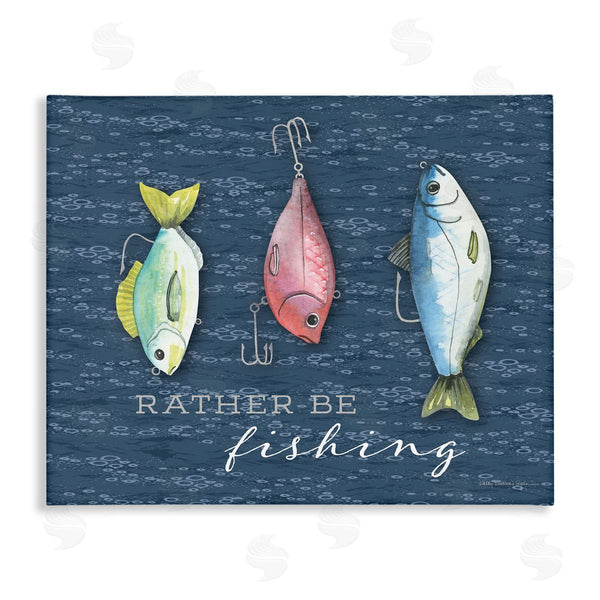 stupell industries Holly Thomas Stein | Rather Be Fishing