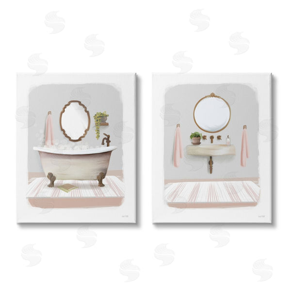 stupell industries House Fenway | Bathroom Interior Bubble Bath Wall Art