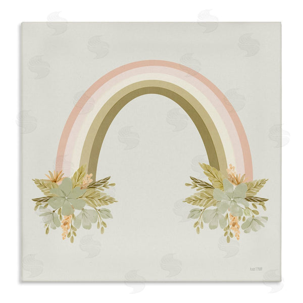 stupell industries House Fenway | Blooming Floral Rainbow Wall Art