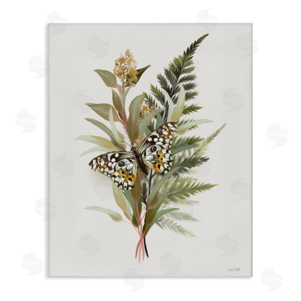stupell industries House Fenway | Butterfly Grove Forest Ferns Wall Art