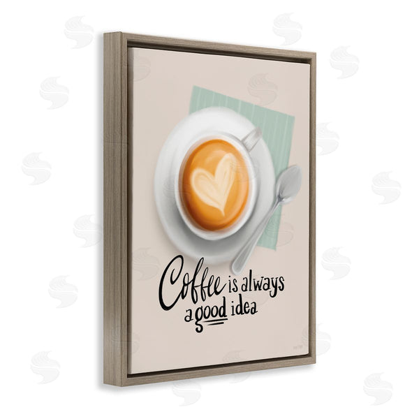 Stupell Industries House Fenway | Coffee Always Good Idea Wall Art