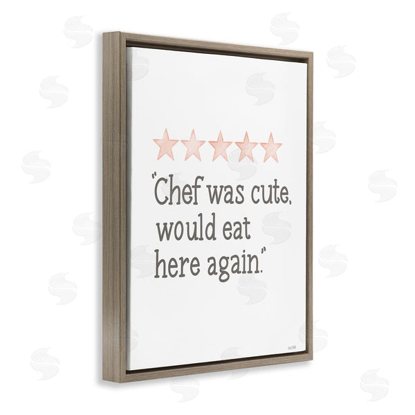 Stupell Industries House Fenway | Cute Chef Funny Rating
