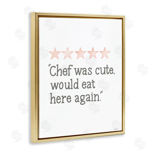 Stupell Industries House Fenway | Cute Chef Funny Rating
