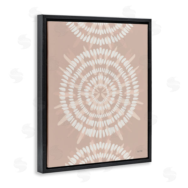Stupell Industries House Fenway | Geometric Rose Gold Mandala Boho Flower Design Wall Art