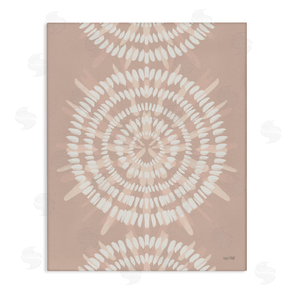 stupell industries House Fenway | Geometric Rose Gold Mandala Boho Flower Design Wall Art