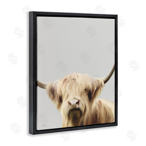 Stupell Industries House Fenway | Hair Highland Cropped Portrait Wall Art