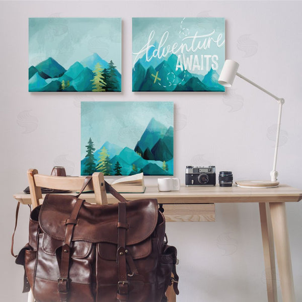 Stupell Industries House Fenway | Icy Panoramic Adventure Awaits Phrase Wall Art