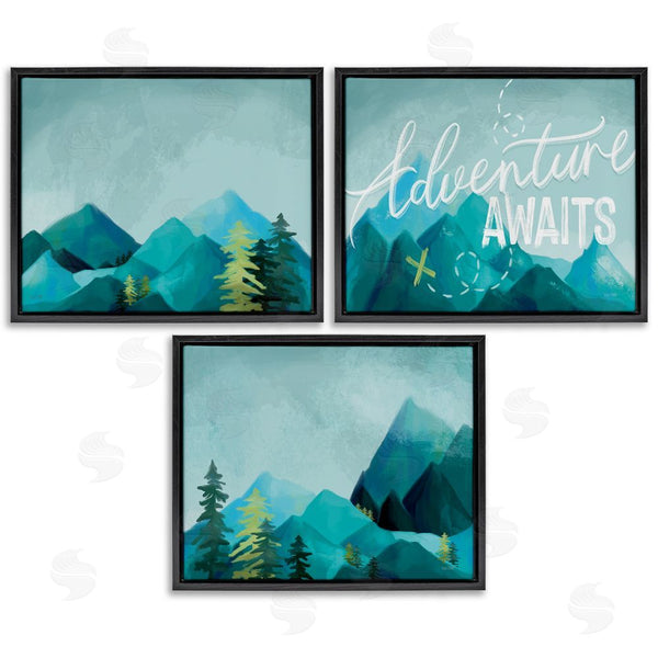 Stupell Industries House Fenway | Icy Panoramic Adventure Awaits Phrase Wall Art