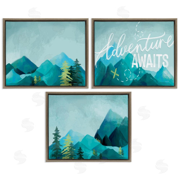 Stupell Industries House Fenway | Icy Panoramic Adventure Awaits Phrase Wall Art