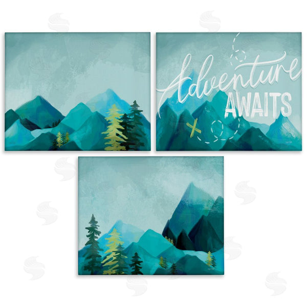 stupell industries House Fenway | Icy Panoramic Adventure Awaits Phrase Wall Art