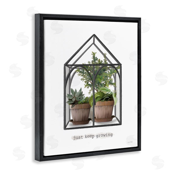 Stupell Industries House Fenway | Just Keep Growing Greenhouse Plants Wall Art