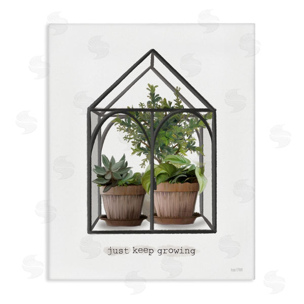 stupell industries House Fenway | Just Keep Growing Greenhouse Plants Wall Art