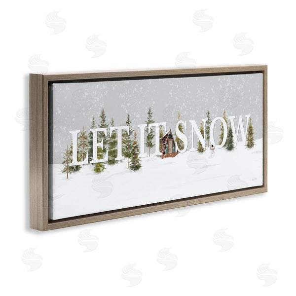 Stupell Industries House Fenway | Let It Snow Scene Wall Art