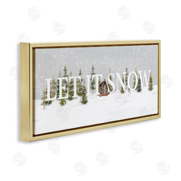 Stupell Industries House Fenway | Let It Snow Scene Wall Art