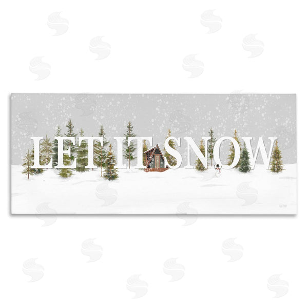 stupell industries House Fenway | Let It Snow Scene Wall Art