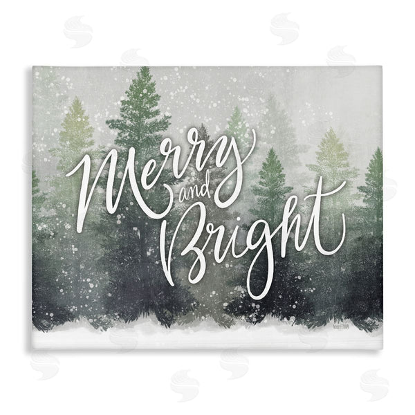 stupell industries House Fenway | Merry & Bright Scenic Niveous Winter Forest Landscape Wall Art