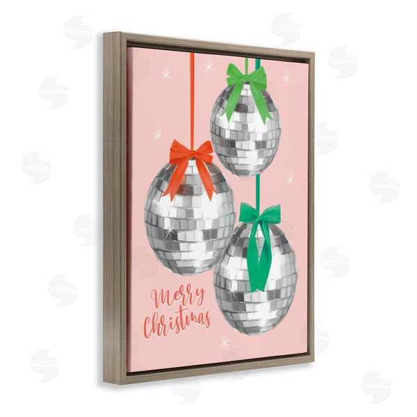 Stupell Industries House Fenway | Merry Christmas Disco Balls