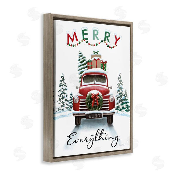 Stupell Industries House Fenway | Merry Everything Gift Car