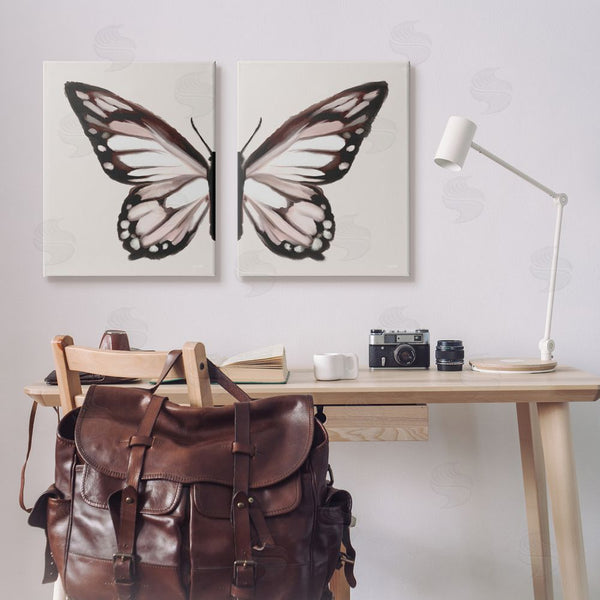 Stupell Industries House Fenway | Muted Symmetrical Butterfly Wings Wall Art