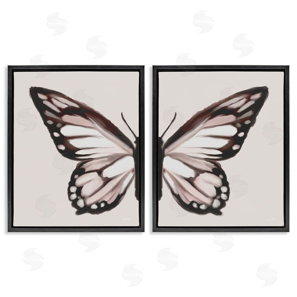 Stupell Industries House Fenway | Muted Symmetrical Butterfly Wings Wall Art