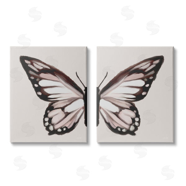 stupell industries House Fenway | Muted Symmetrical Butterfly Wings Wall Art