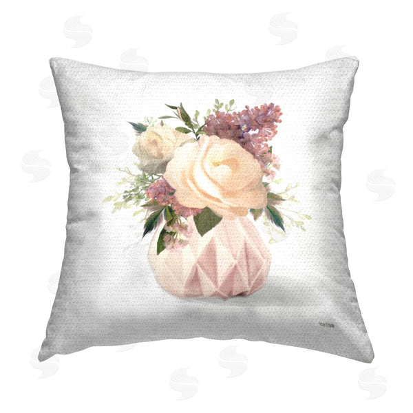 Stupell Industries House Fenway | Pink Flower Bouquet Printed Throw Pillow