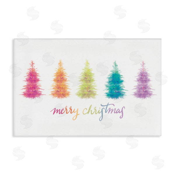 stupell industries House Fenway | Rainbow Christmas Trees