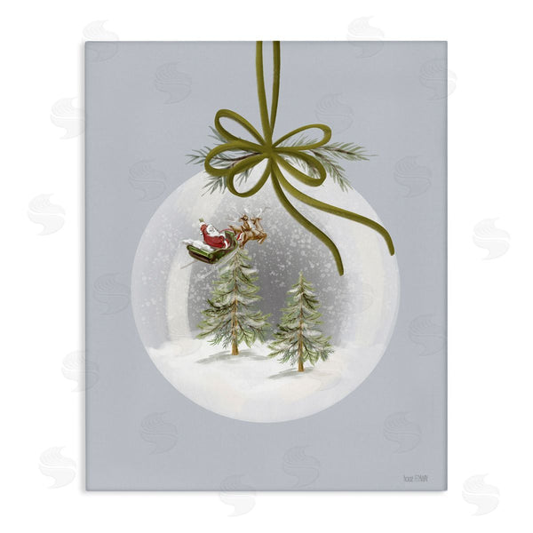 stupell industries House Fenway | Santa Sleigh Snowglobe