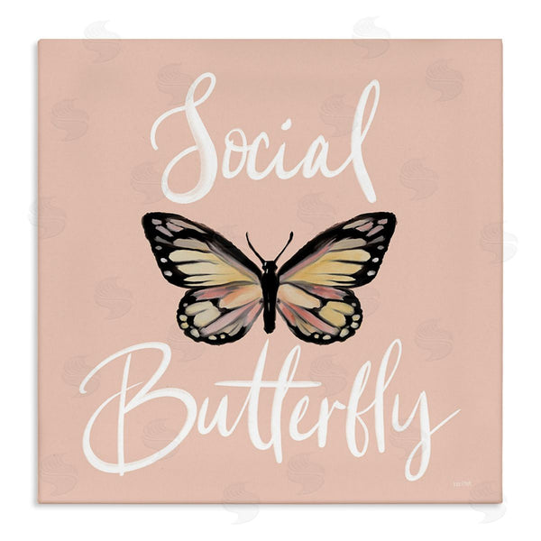 stupell industries House Fenway | Social Butterfly Phrase Wall Art