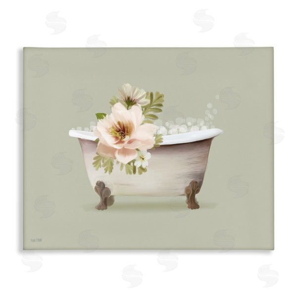 stupell industries House Fenway | Soft Blooms Bubble Bath